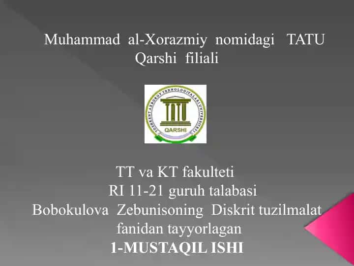 Natural sonlar to'plamiga akslantirish prinsipi