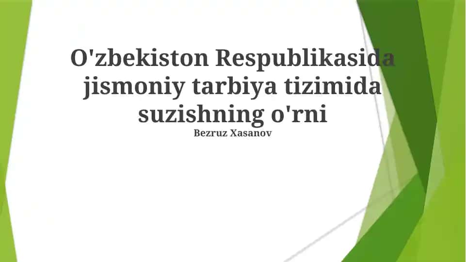 Suzishning O'zbek Talabalari Uchun Foydalari