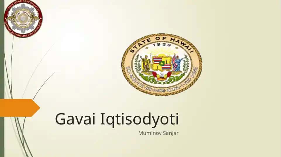 Gavai Iqtisodiyoti