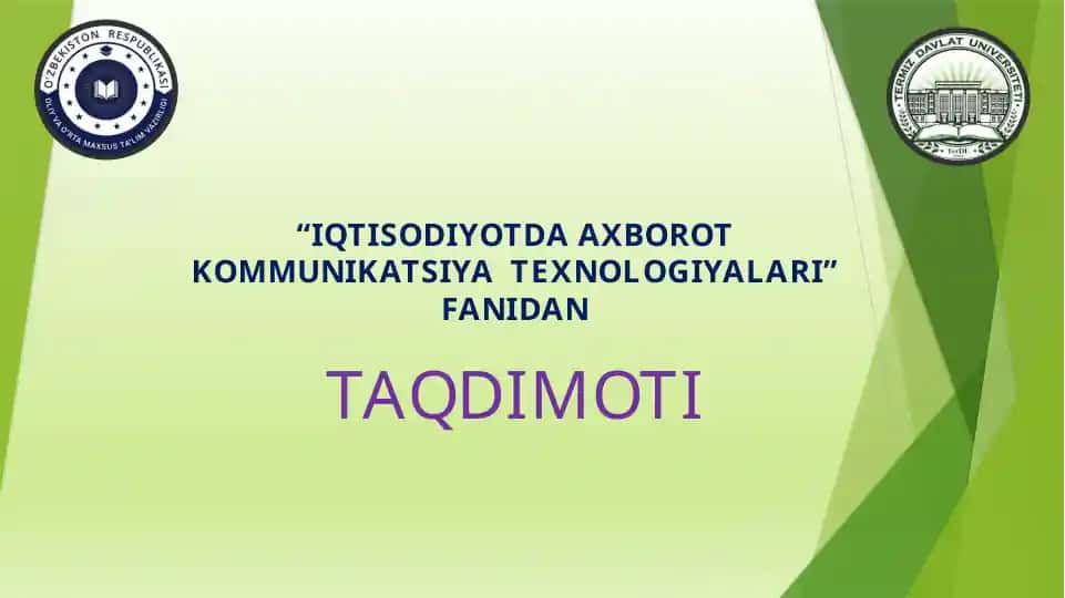 Oracle mа’lumоtlаr bаzаsini bоshqаrish tizimlаrining ishlаsh tехnоlоgiyasi.