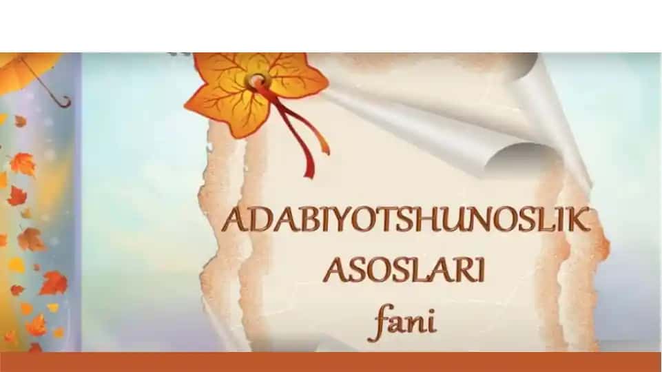 Adabiyotshunoslik