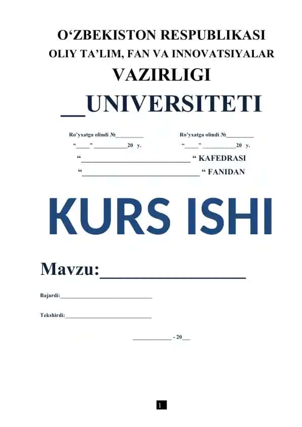 Kapital Bozori va Investitsiyalar Samaradorligi