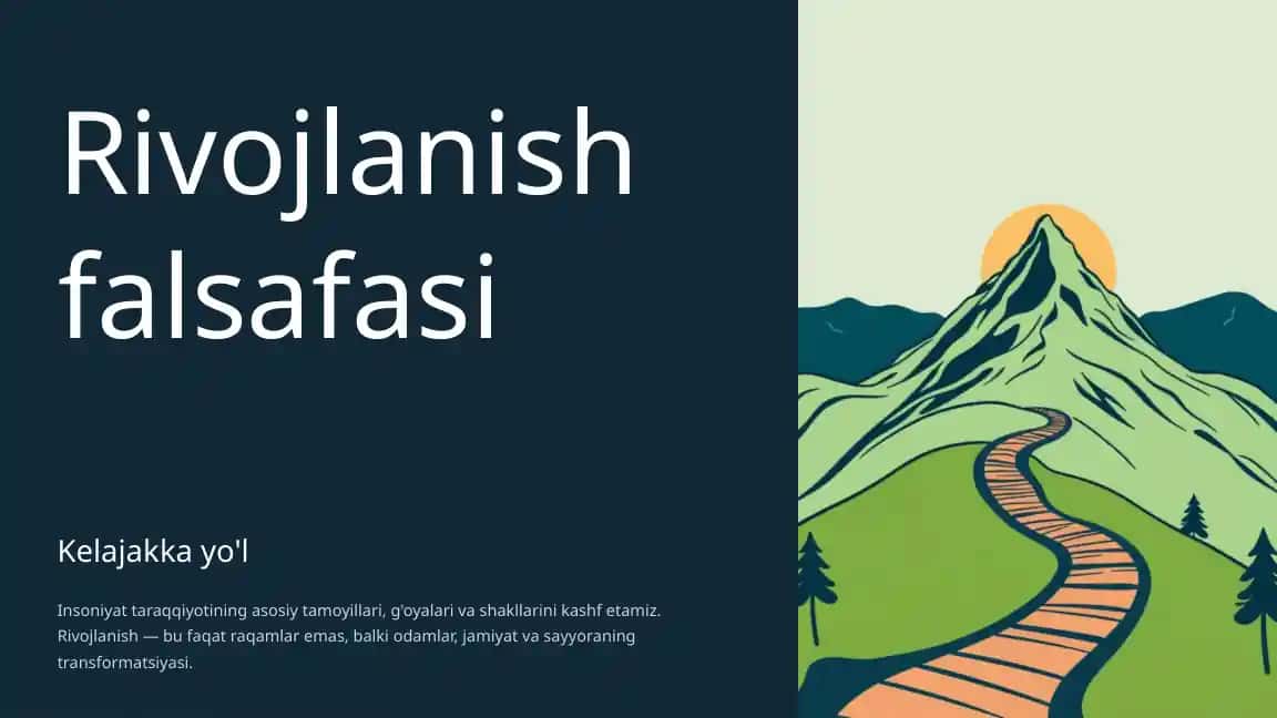 Rivojlanish falsafasi