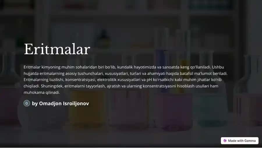 Eritmalar