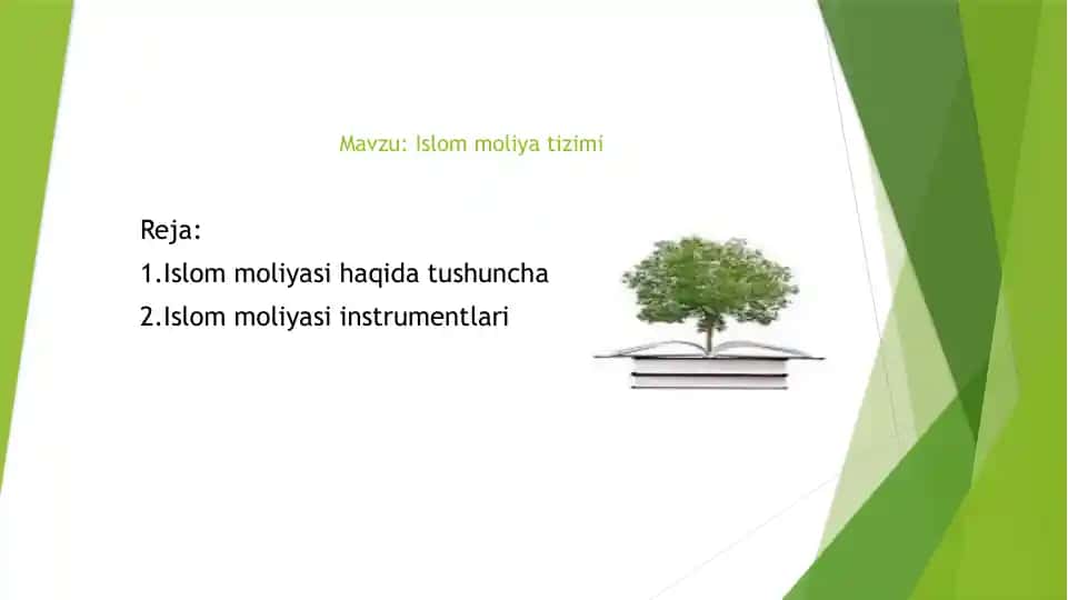Islom moliya tizimi