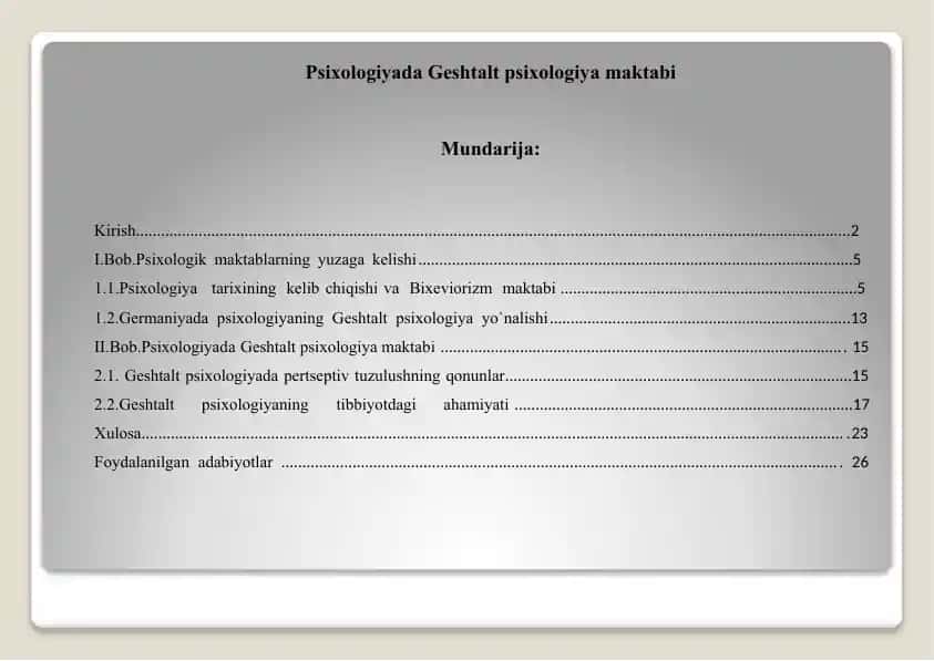 Geshtalt psixologiya maktabi