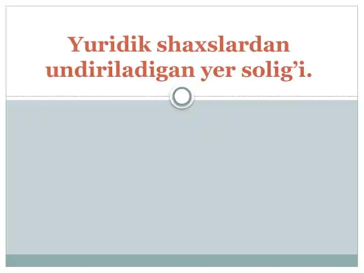 Yer Solig’i