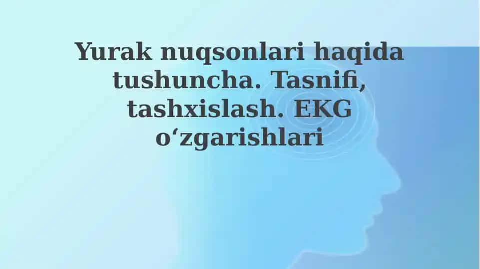 Yurak Nuqsonlari