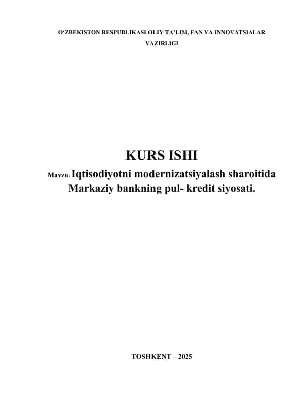 Pul-kredit siyosati
