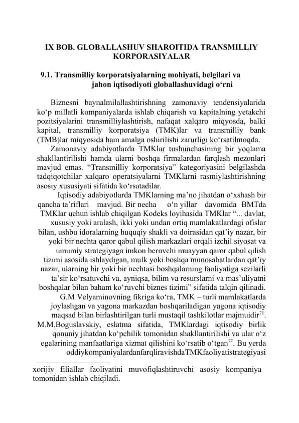 Transmilliy korporatsiyalar