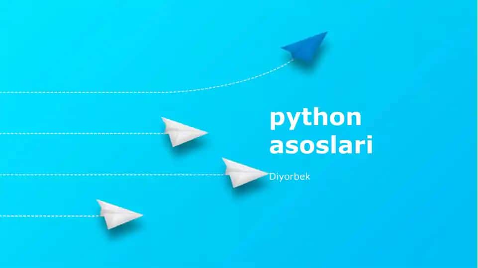 python asoslari