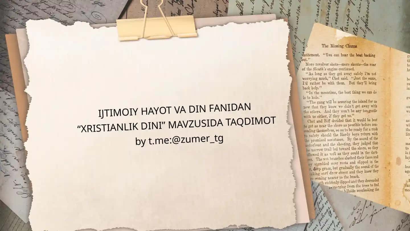 Xristianlik dini