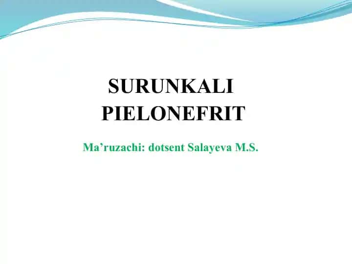 Pielonefrit