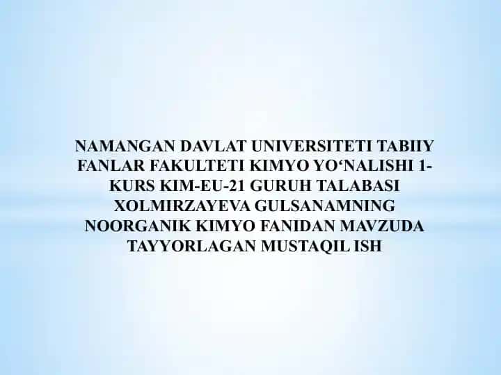 Nitrid gidrozink gidroksilamin azit kislotasi