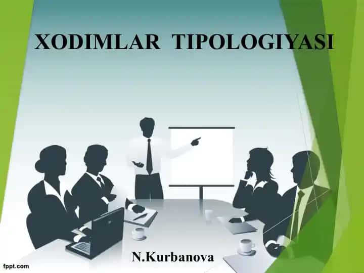 XODIMLAR TIPOLOGIYASI