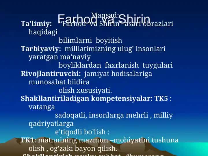 Farhod va Shirin