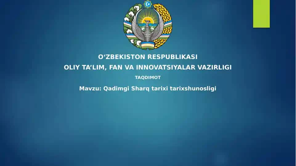 Qadimgi Sharq tarixi tarixshunosligi