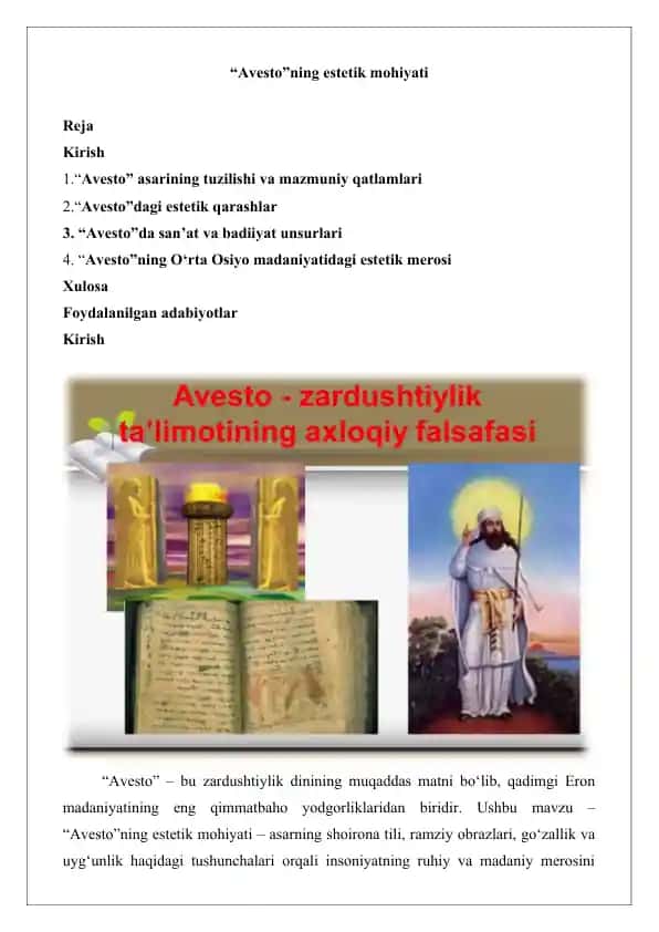 Avesto