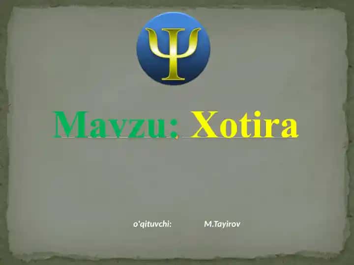 Xotira