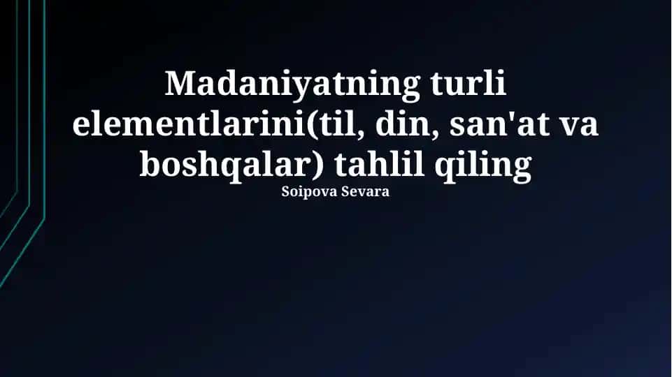 Me’morchilik: Qurilish va Dizayn