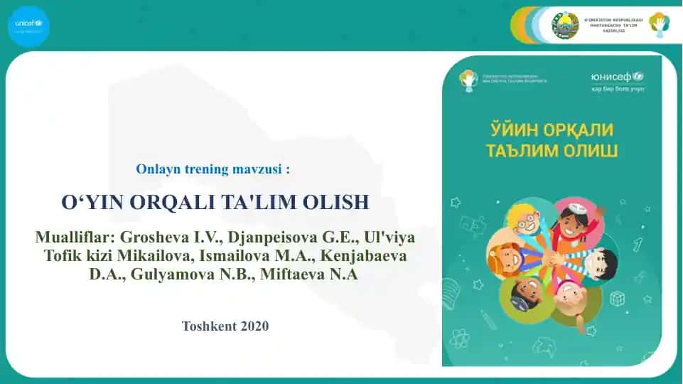 O‘yin Orqali Ta'lim Olish