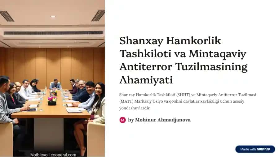 Mintaqaviy Antiterror Tuzilmasi (MATT)