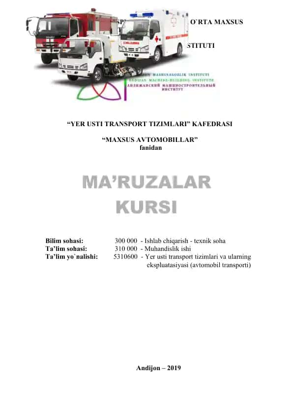 MAXSUS AVTOMOBILLAR