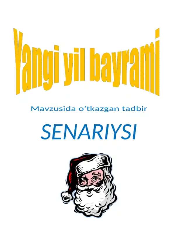 "Yangi yil bayrami" senariysi