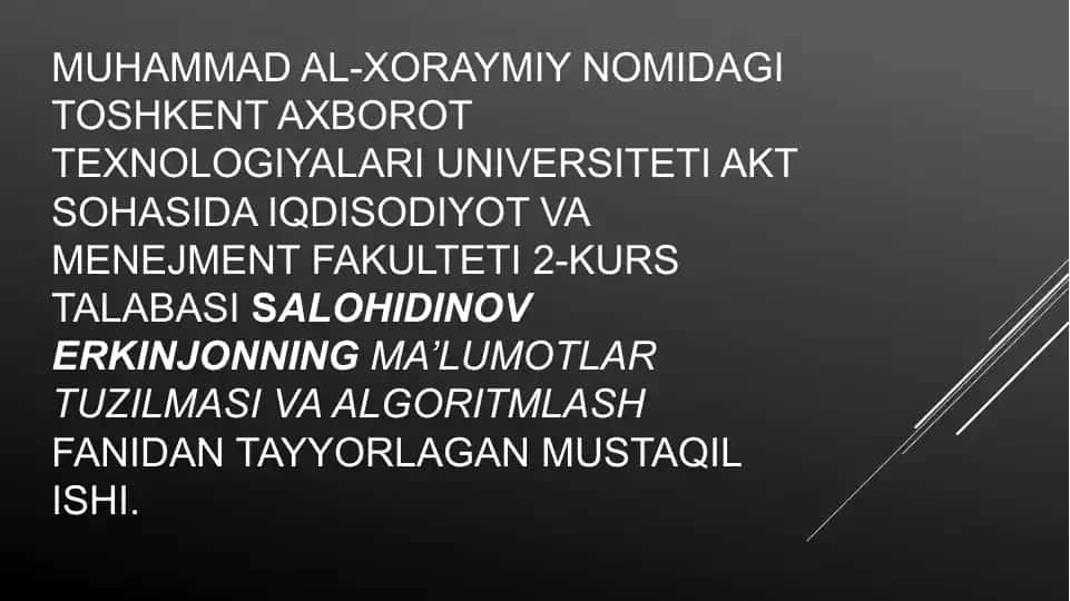 Shablonlar standart kutubxonasining tuzilmasi