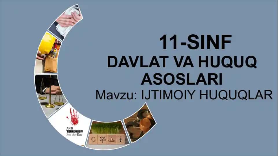 Ijtimoiy Huquqlar Mavzu: IJTIMOIY HUQUQLAR