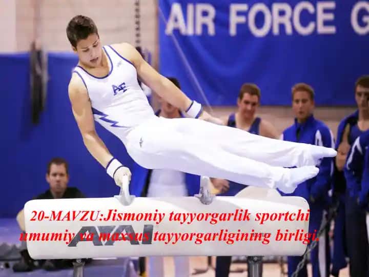 Jismoniy tayyorgarlik sportchining umumiy va maxsus tayyorgarligining birligi