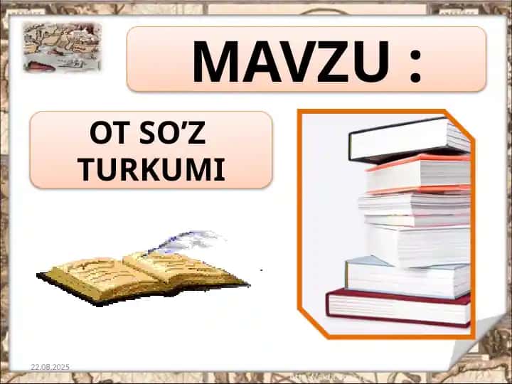 OT SO’Z TURKUMI