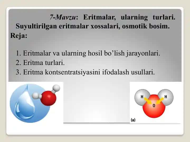 Eritma turlari