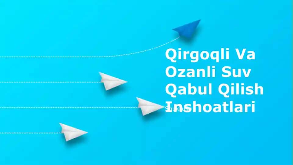 Qirgoqli Va Ozanli Suv Qabul Qilish Inshoatlari