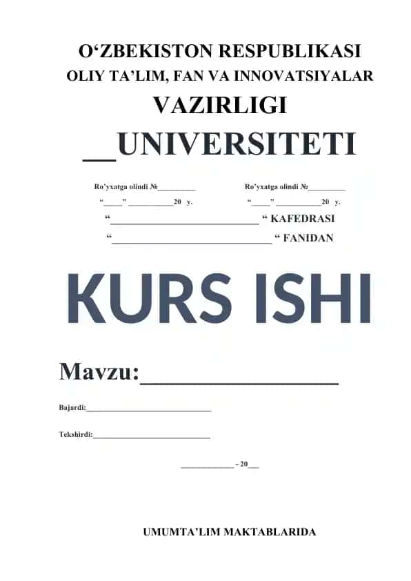 Umumta’lim maktablarida chizmachilik fanini chuqurlashtirib o‘rganish