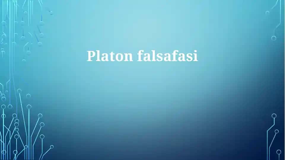 Platonfalsafasi