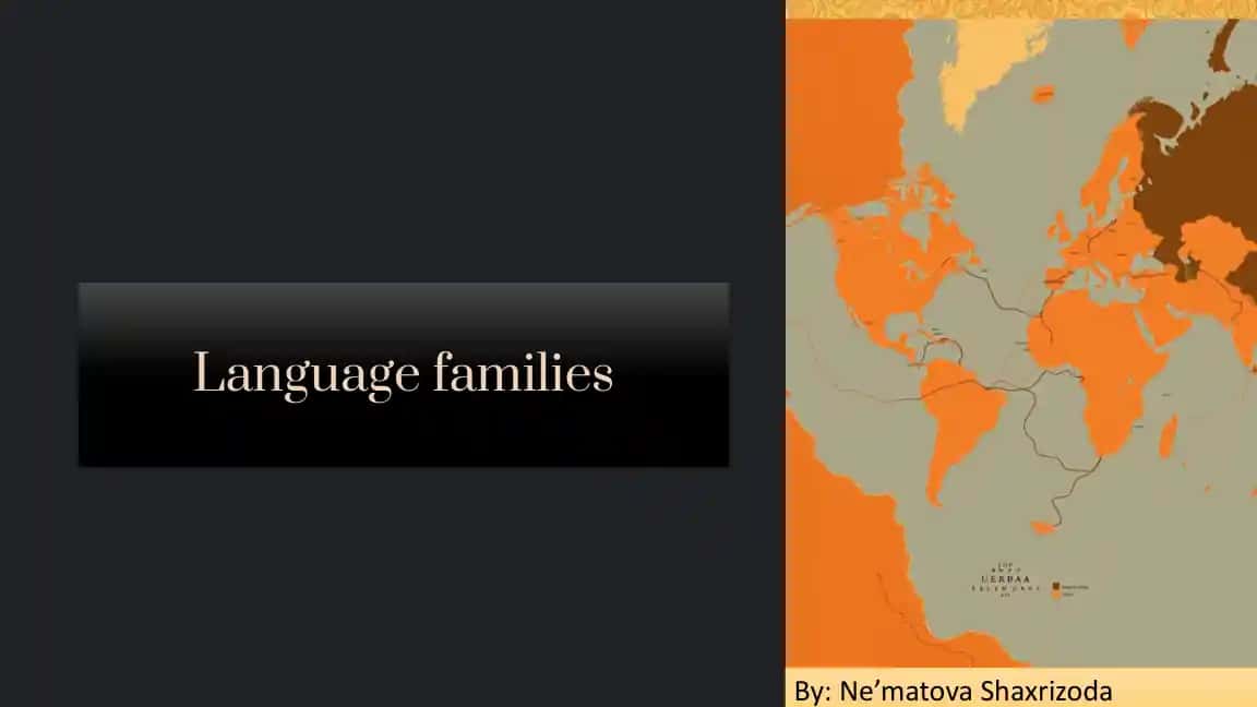 Language families