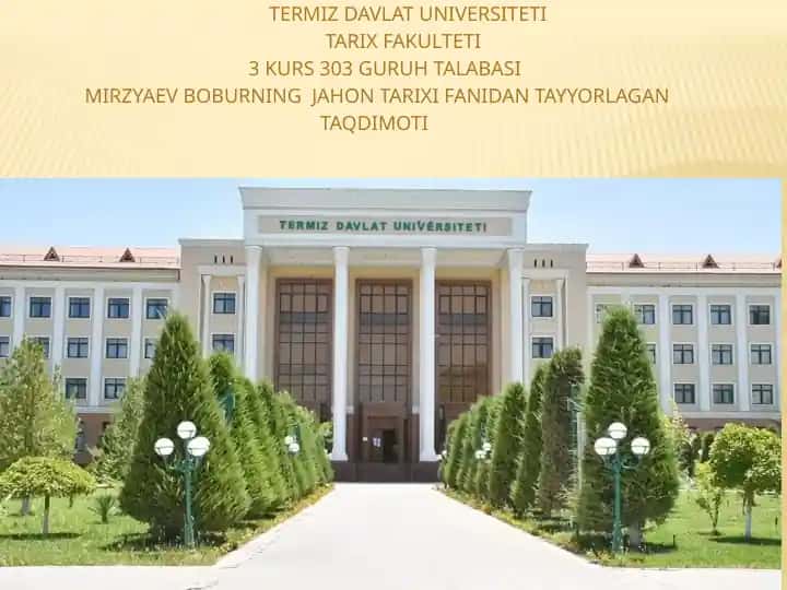 Koreya va g’arbmamlakatlari o'rtasida Tengsizshartnomalar taqdimoti