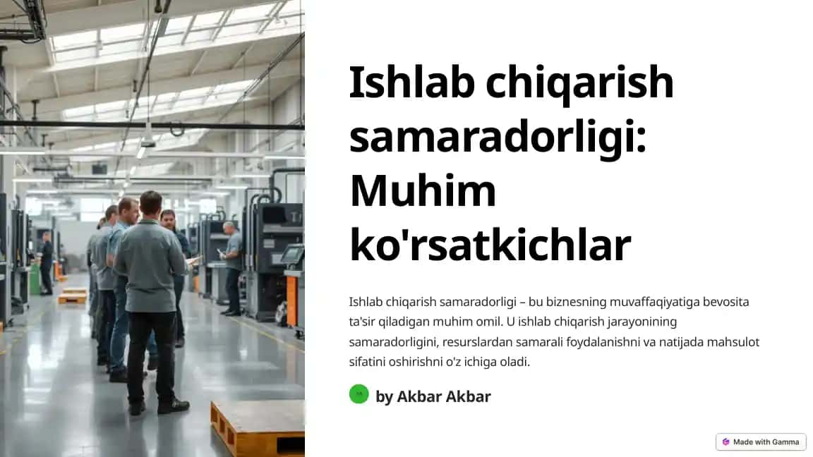 Ishlab-chiqarish-samaradorligi-Muhim-korsatkichlar