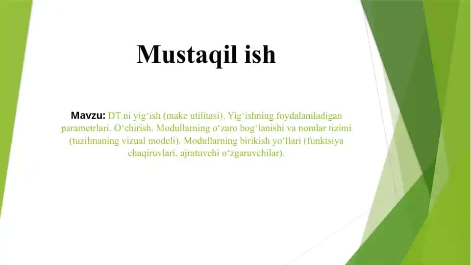 Ma’lumotlarbazasi
