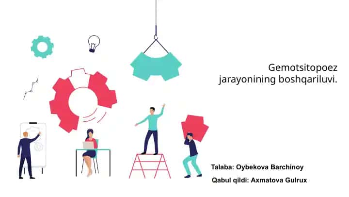 Gemositopoez jarayonining boshqariluvi