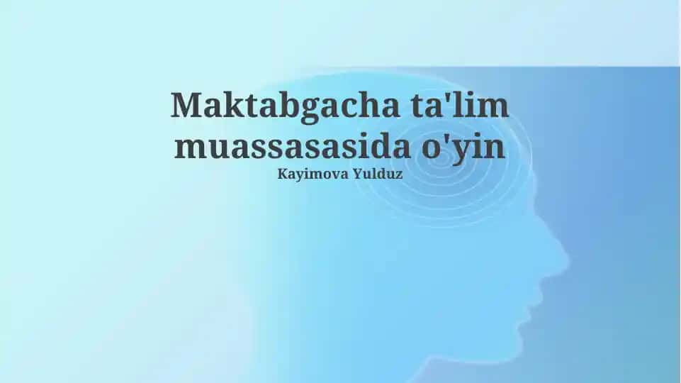Zamonaviy Texnologiyalar