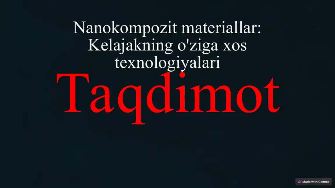 Nanokompozit materiallar