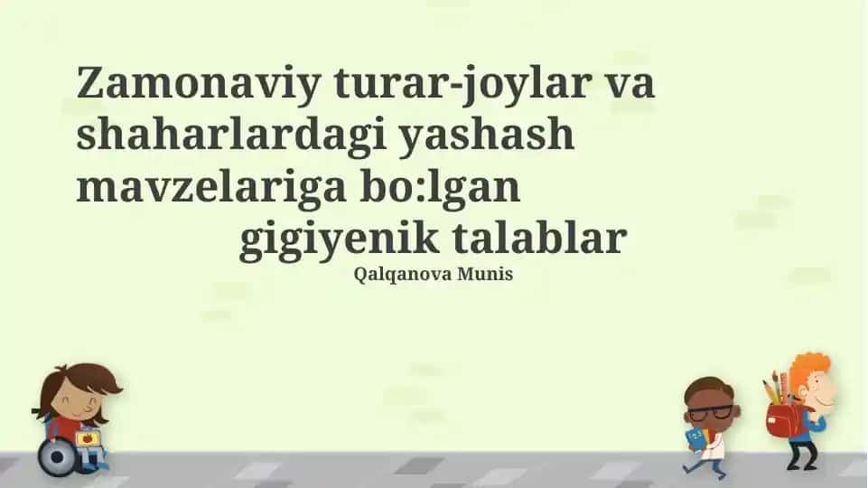 Gigienik talablar