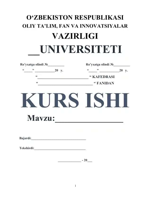 Turkistonni Rossiya Imperiyasi tomonidan bosib olinishi tarixi (kurs ishi)