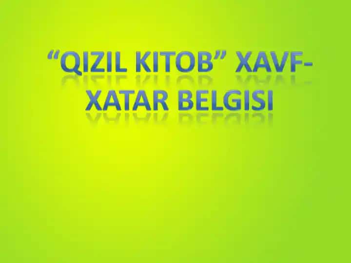 Qizil Kitob
