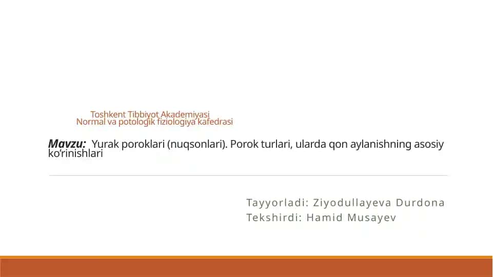 Yurak poroklari