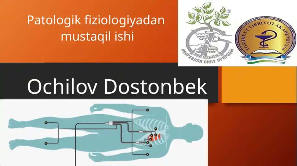 Patologik fiziologiyadan mustaqil ishi