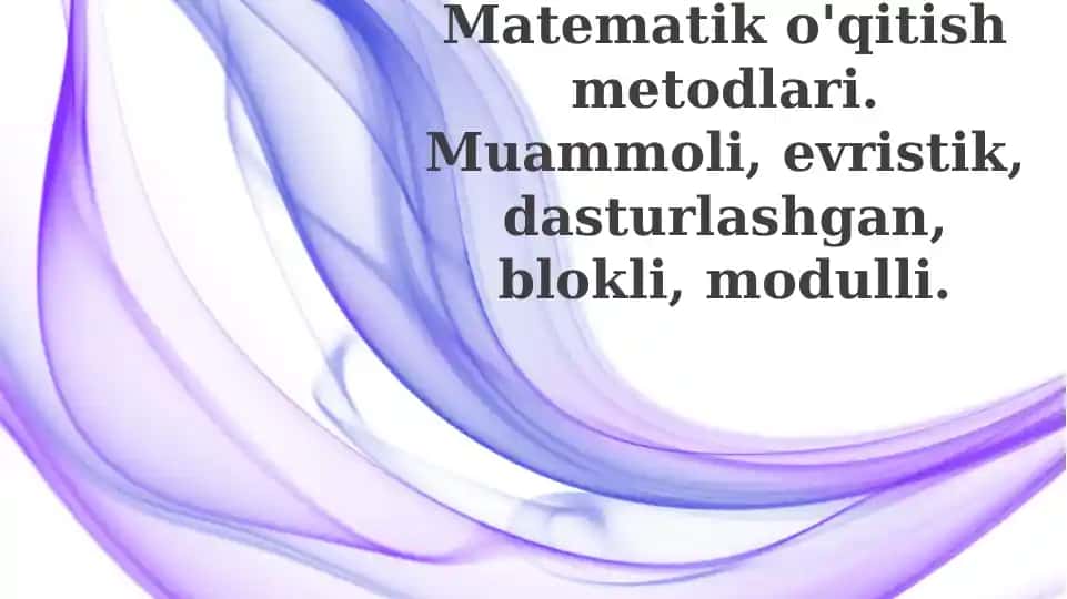 Muammoli Ta'lim
