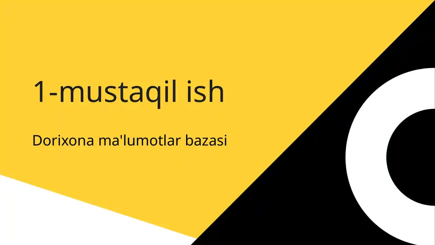Apteka va tumanlar